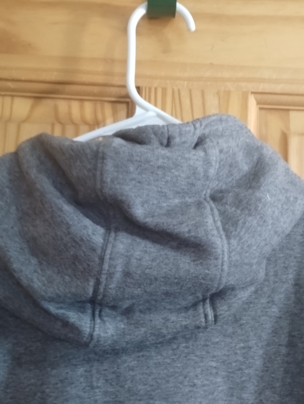 Nike Gray Cowl-Neck Pullover Hoodie - Picture 6 of 7